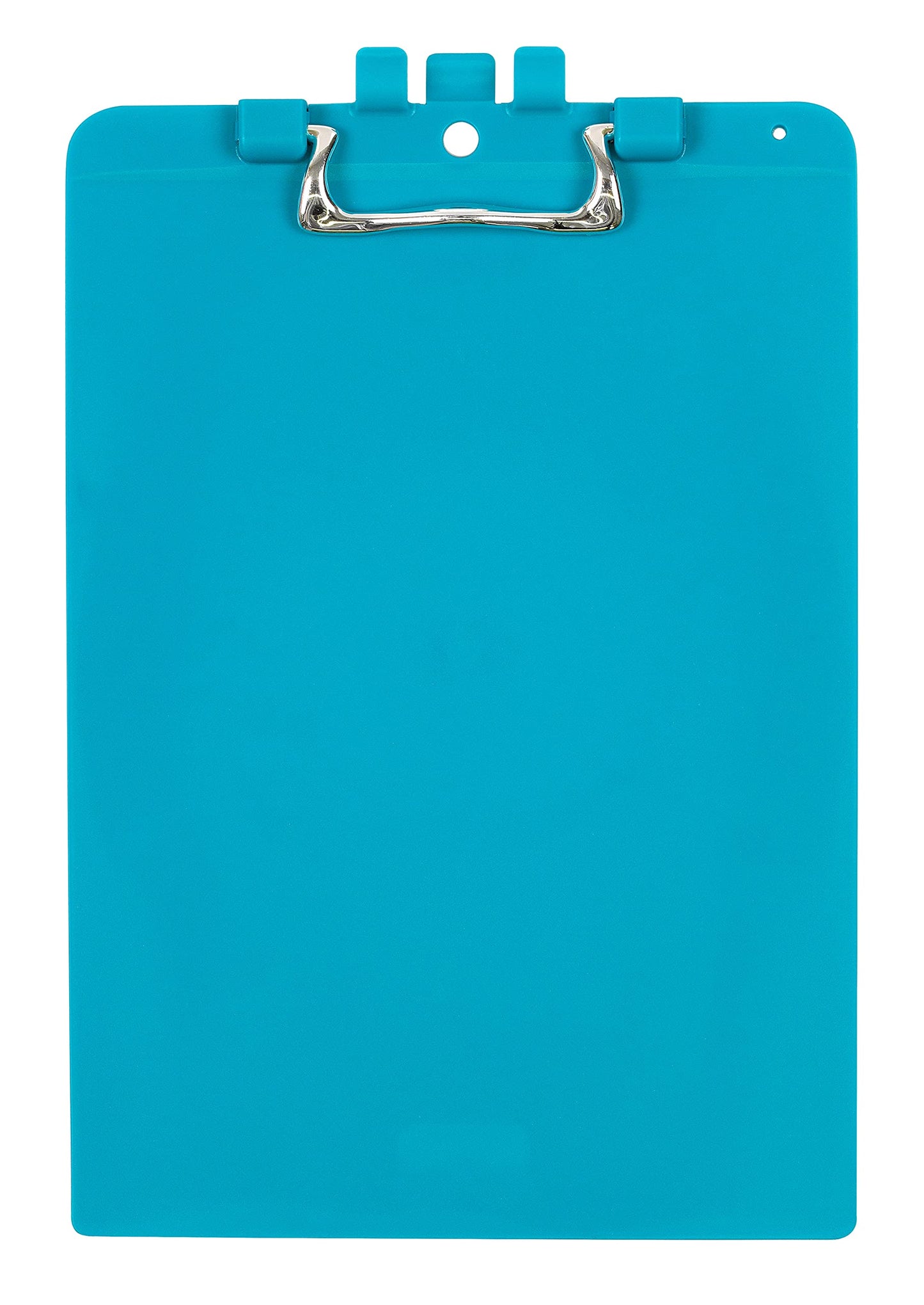 Snopake A4 Turquoise Clipboard with Pen Holder & Heavy Duty Clip