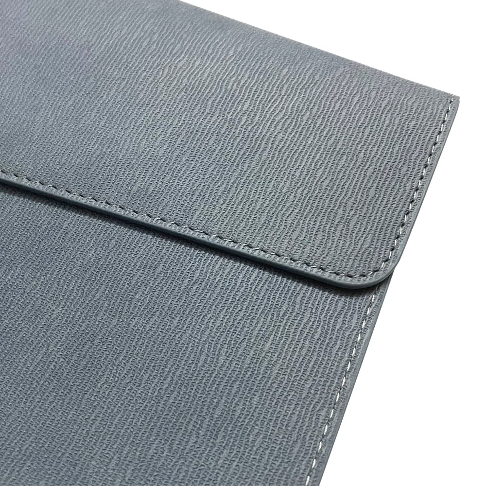 PU Leather A4 File Folder Waterproof Portfolio Envelope Case 13x9.5 inch