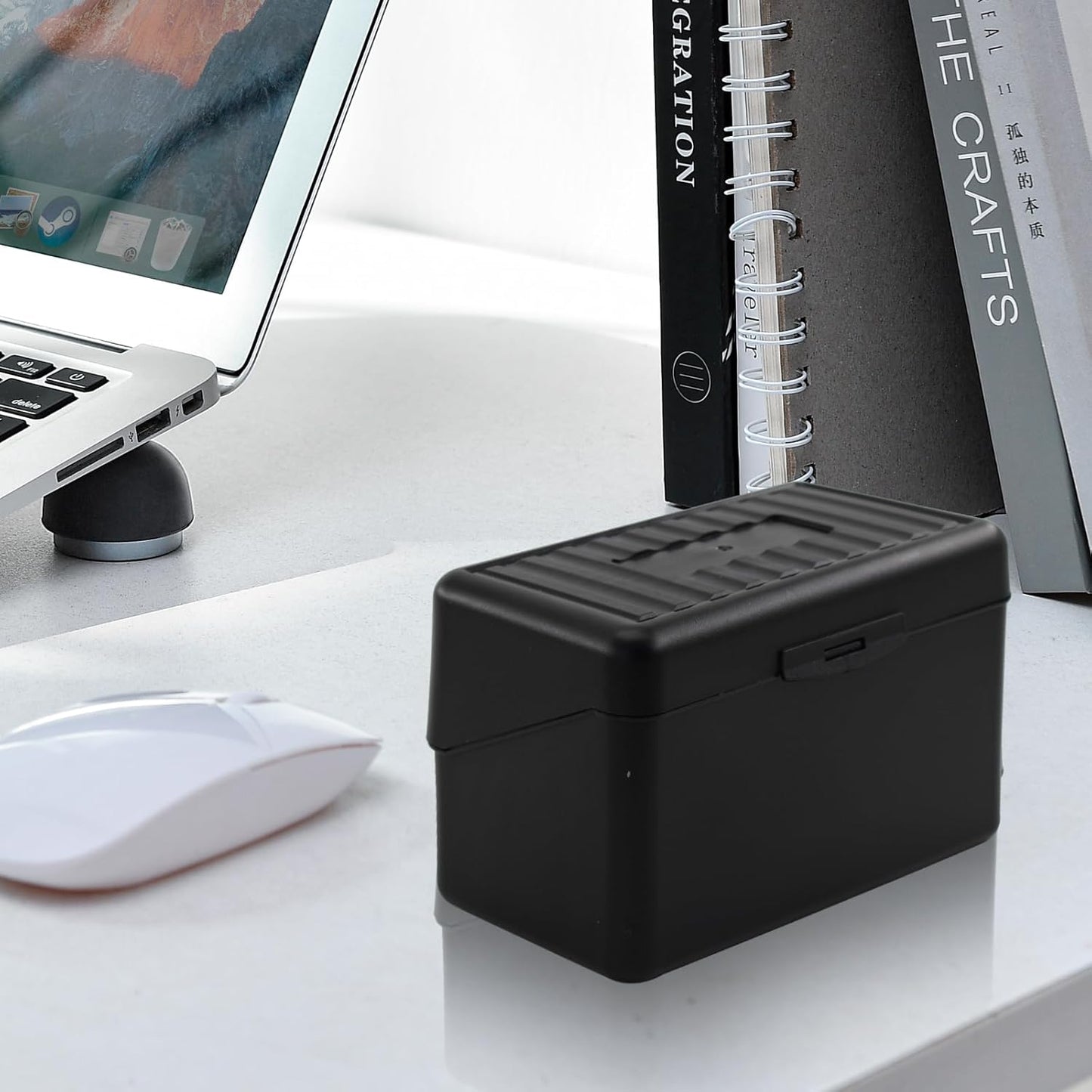 VANRA 3x5 Flash Card Organizer Case - Index Card Holder (Black)