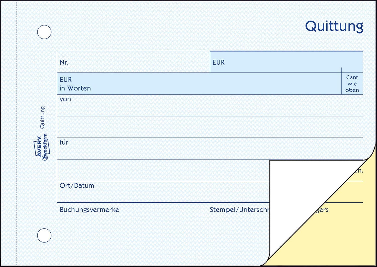 Self-Copying Receipt Book for Small Businesses - A6 Format-CentralDepot247