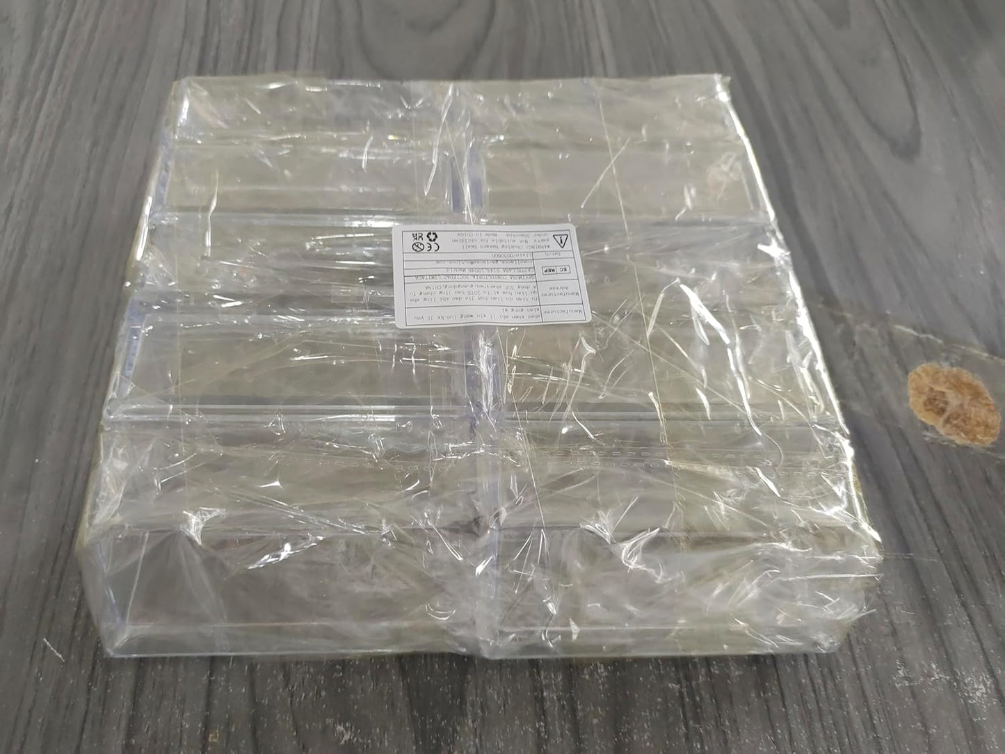 10 Pack Acrylic Business Card Holders - Clear Desk Display Stands-CentralDepot247