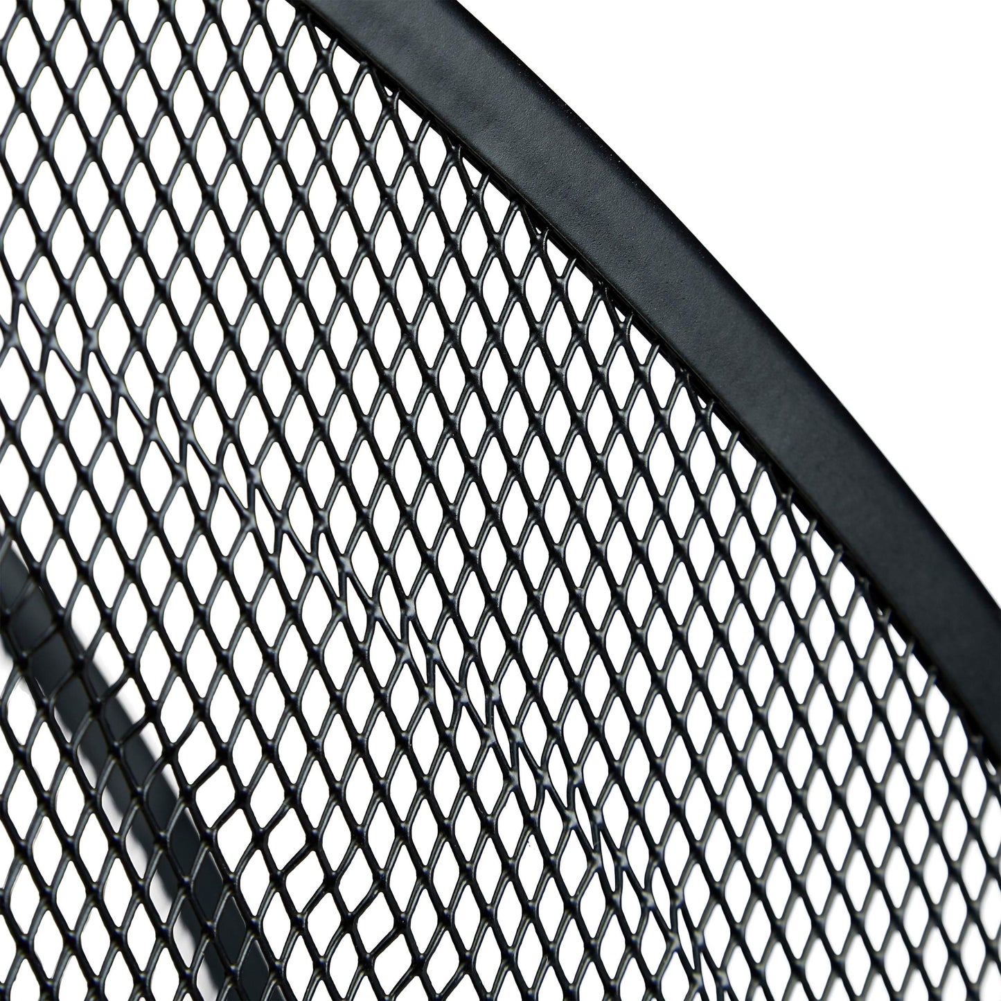 Relaxdays Mesh Magazine File Holder A4 - Black Steel Organizer