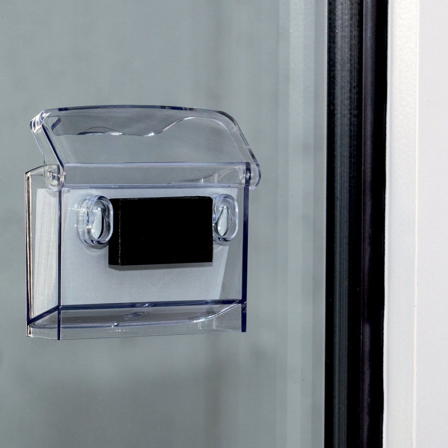 SIGEL LH326 Outdoor Wall-Mounted Business Card Holder - 60 Cards