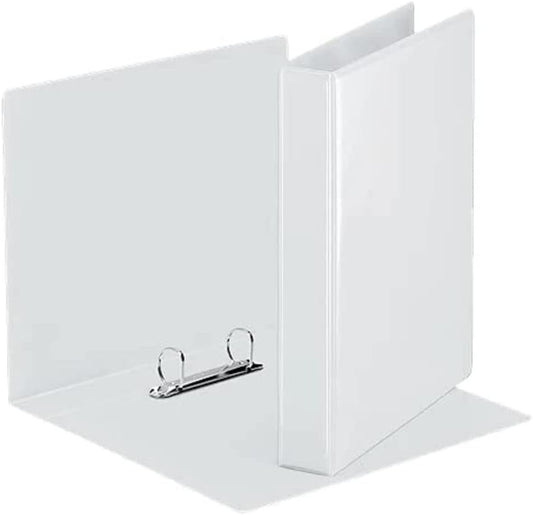 Rexel A4 Presentation Binder - White, 25 mm 2D-Ring, 230 Sheet Capacity-CentralDepot247