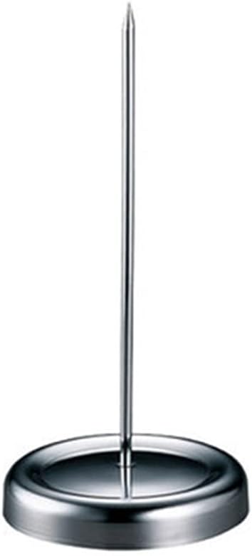 Stainless Steel Straight Rod Memo Holder for Receipts and Notes-CentralDepot247