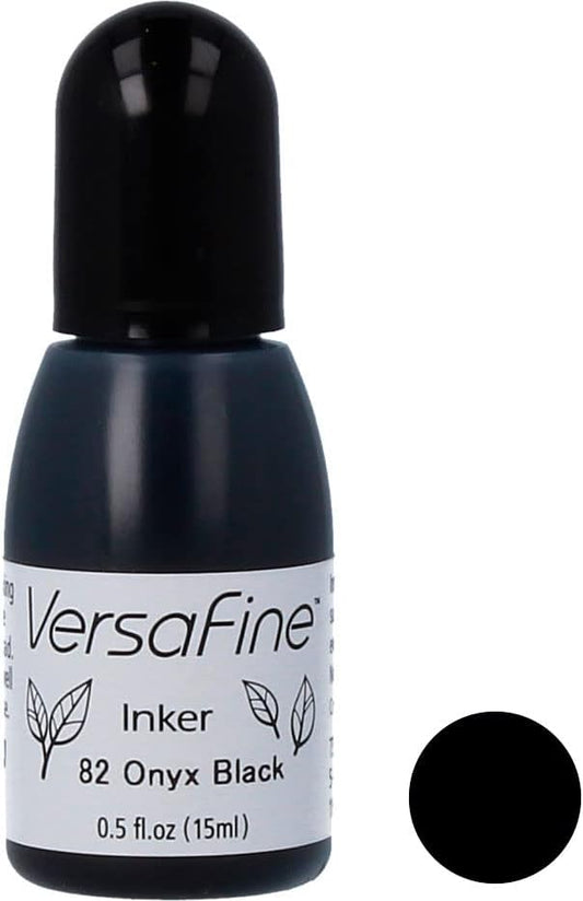 Tsukineko Imagine Crafts VersaFine Pigment Inker - Onyx Black
