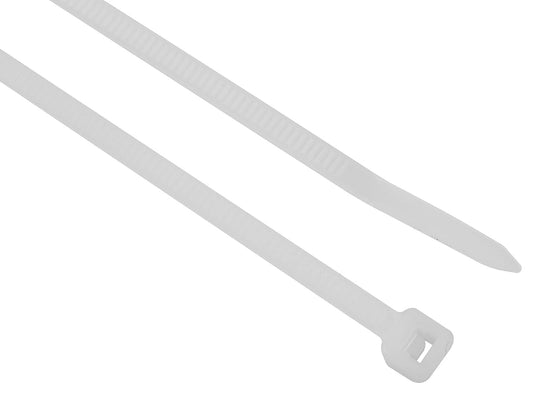 Pro Power 200 mm x 2.5 mm Natural Cable Ties - Pack of 100-CentralDepot247