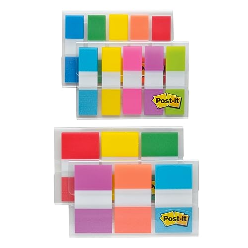 Post-it Flags Combo Pack - 4 Dispensers, Assorted Colors, 320 Flags