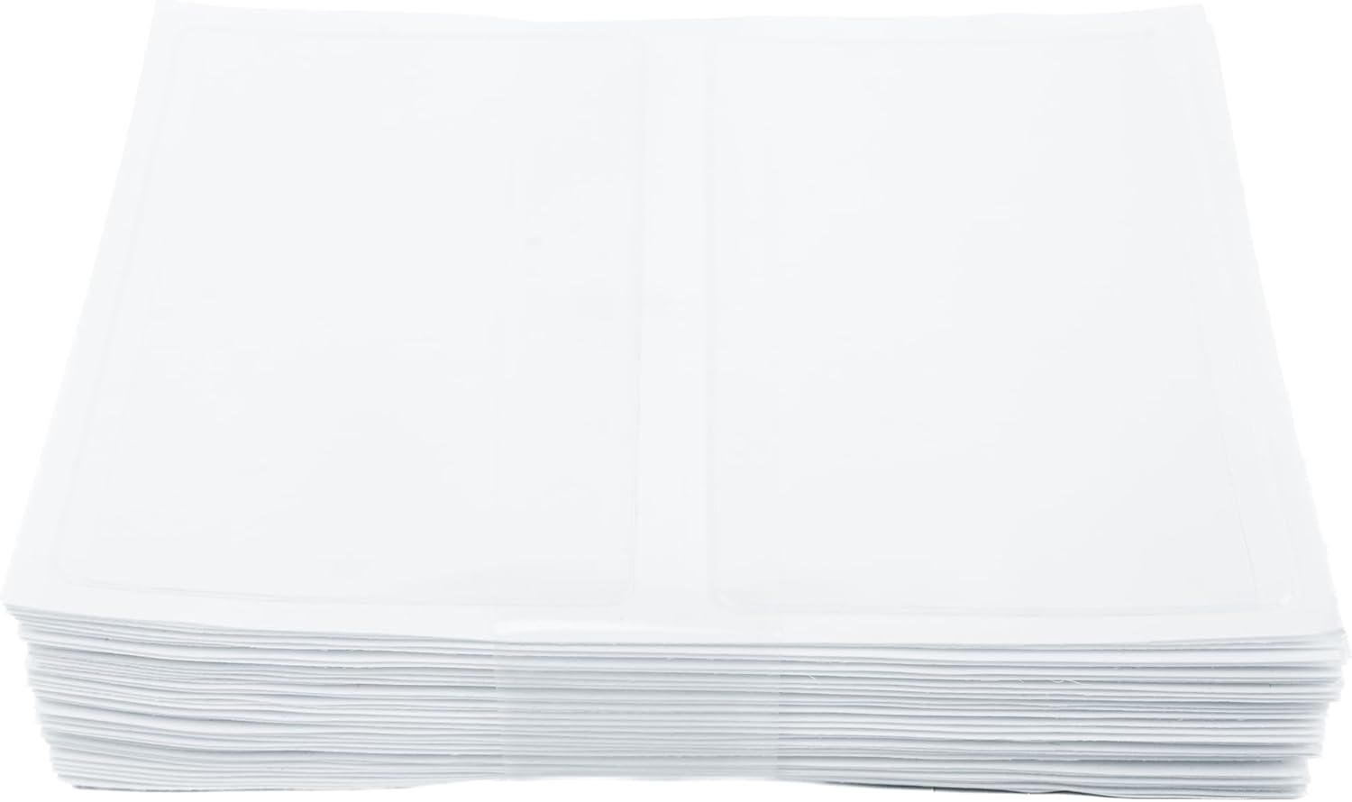 Self Adhesive Business Card Pocket 60 x 95mm (Pack of 100)