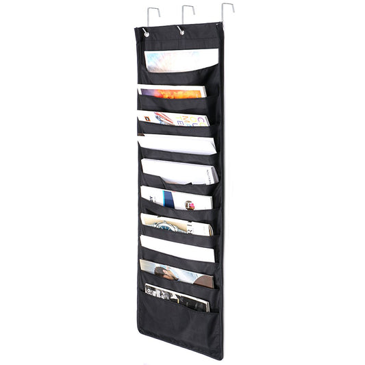10 Pockets Hanging File Organizer - Over Door Storage Solution-CentralDepot247