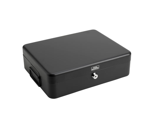 Sterling DB02 Deed Box, Black, 14.5" - Secure Document Storage