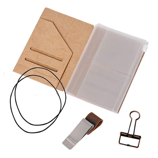 Passport Size Traveler's Notebook Accessories Kit - 5 Essential Items-CentralDepot247