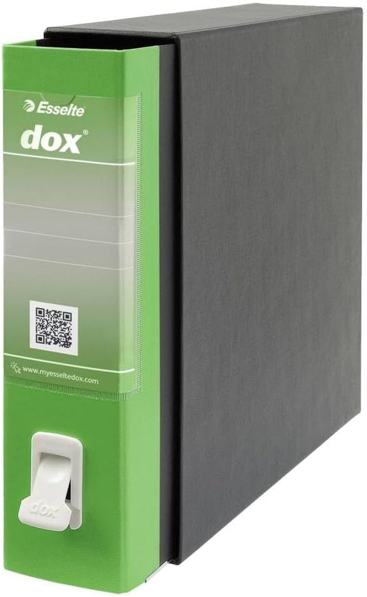 Rexel Esselte Dox 2 Class Box Lever Arch File A4 Green