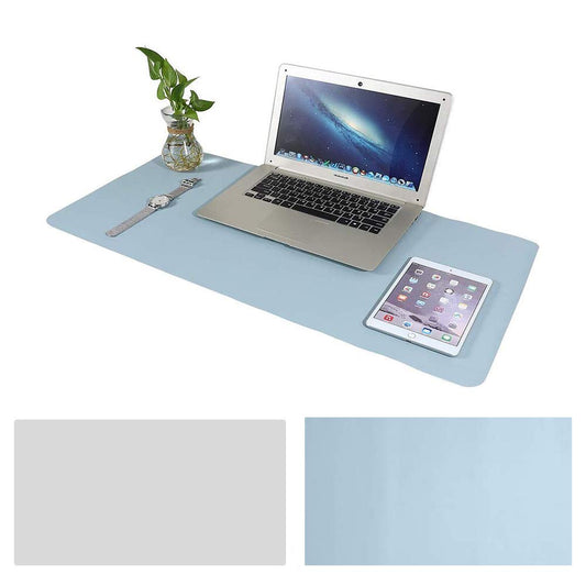 PU Leather Desk Pad - Dual Use Waterproof Extended Mouse Pad (Pink)-CentralDepot247