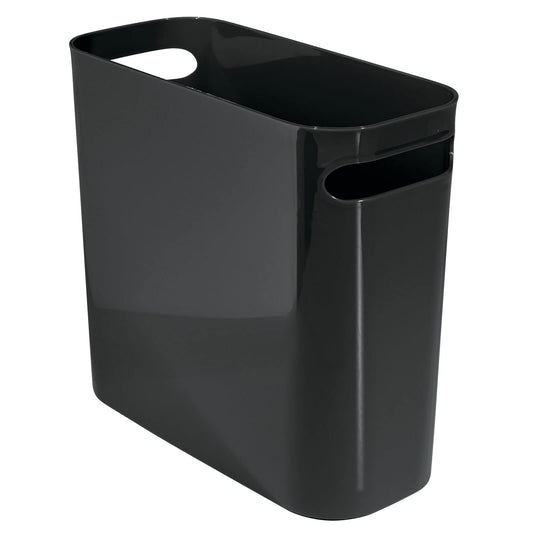 Practical Black Bathroom and Bedroom Rubbish Bin-CentralDepot247