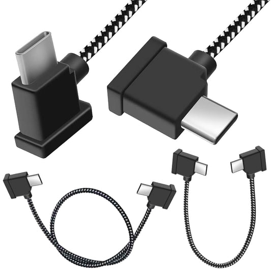 USB C to USB C Remote Controller Cable for DJI Mavic 3,Air 3S/3/2/2S,Neo,Mini 4K/2 SE/3/4 Pro, RC to Tablet Phone OTG Data Extension Cord (Type-C Connector)