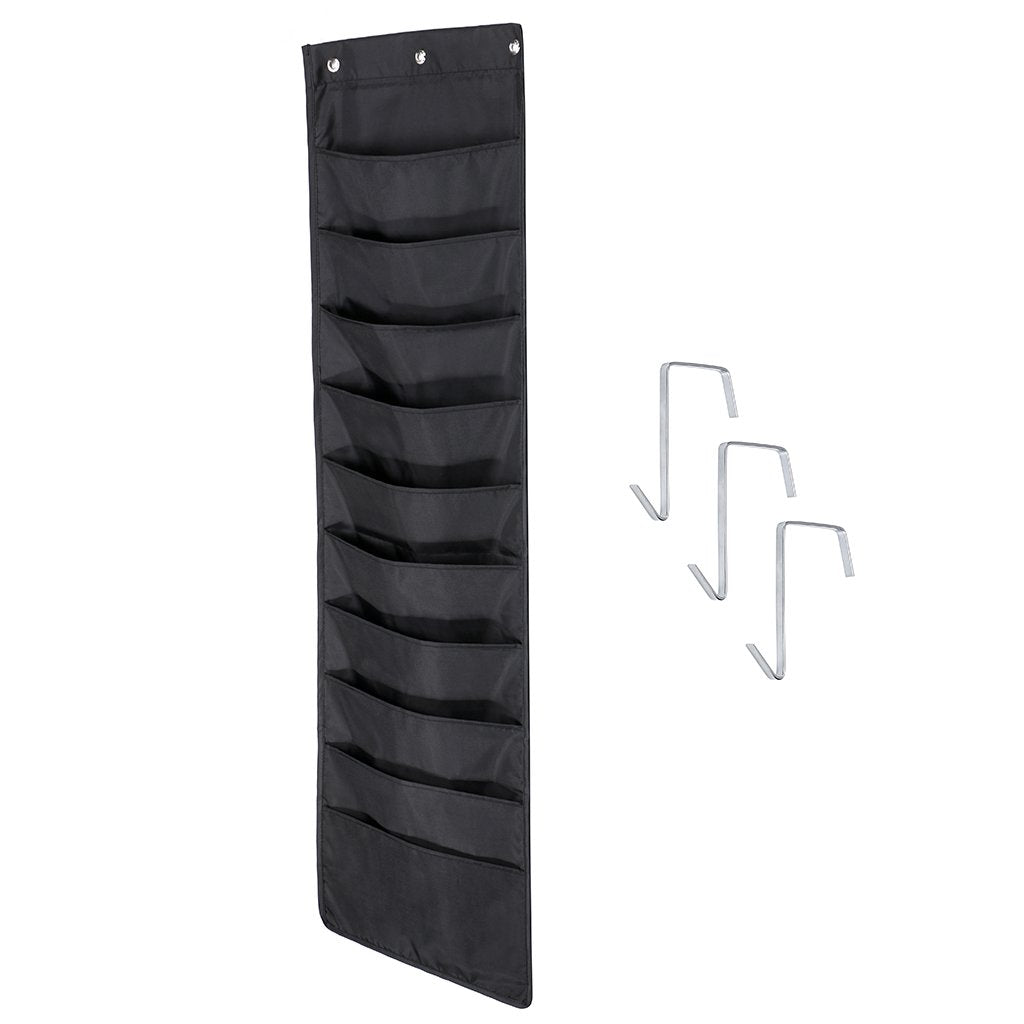 10 Pockets Hanging File Organizer - Over Door Storage Solution-CentralDepot247