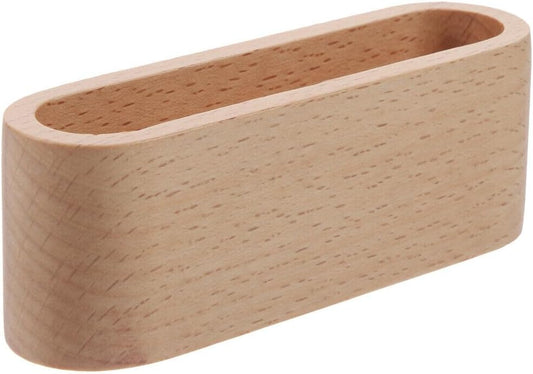 Stylish Minimalist Business Card Holder - Beech Wood Design-CentralDepot247