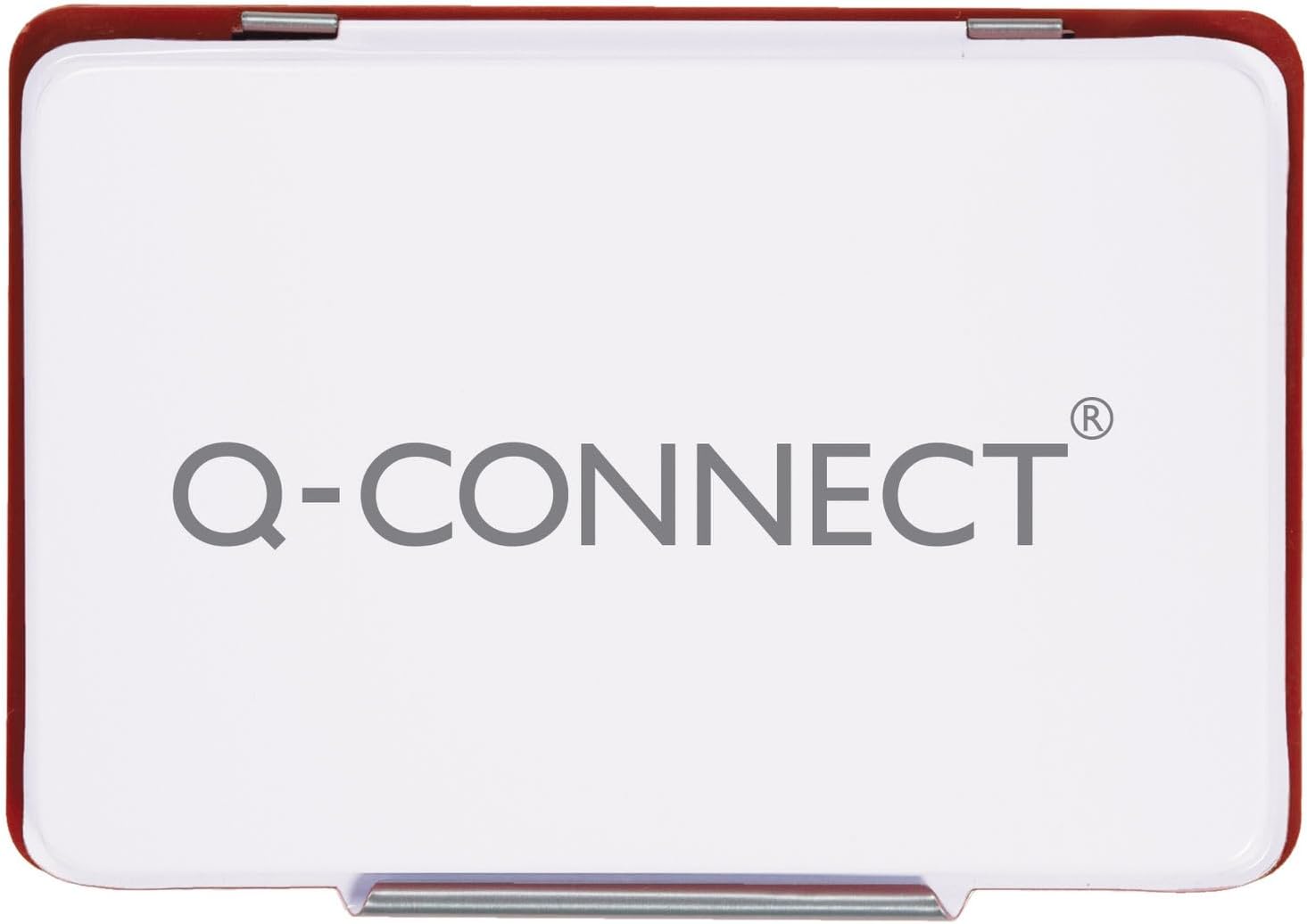 Q-Connect Large Red Stamp Pad KF15441 - Durable & Long-Lasting