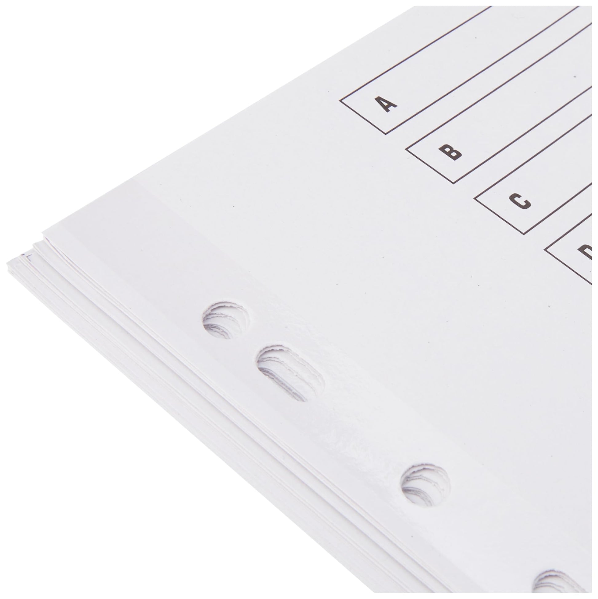 Q-Connect A-Z 20-Part Reinforced Multi-Colour A4 Index Tabs-CentralDepot247