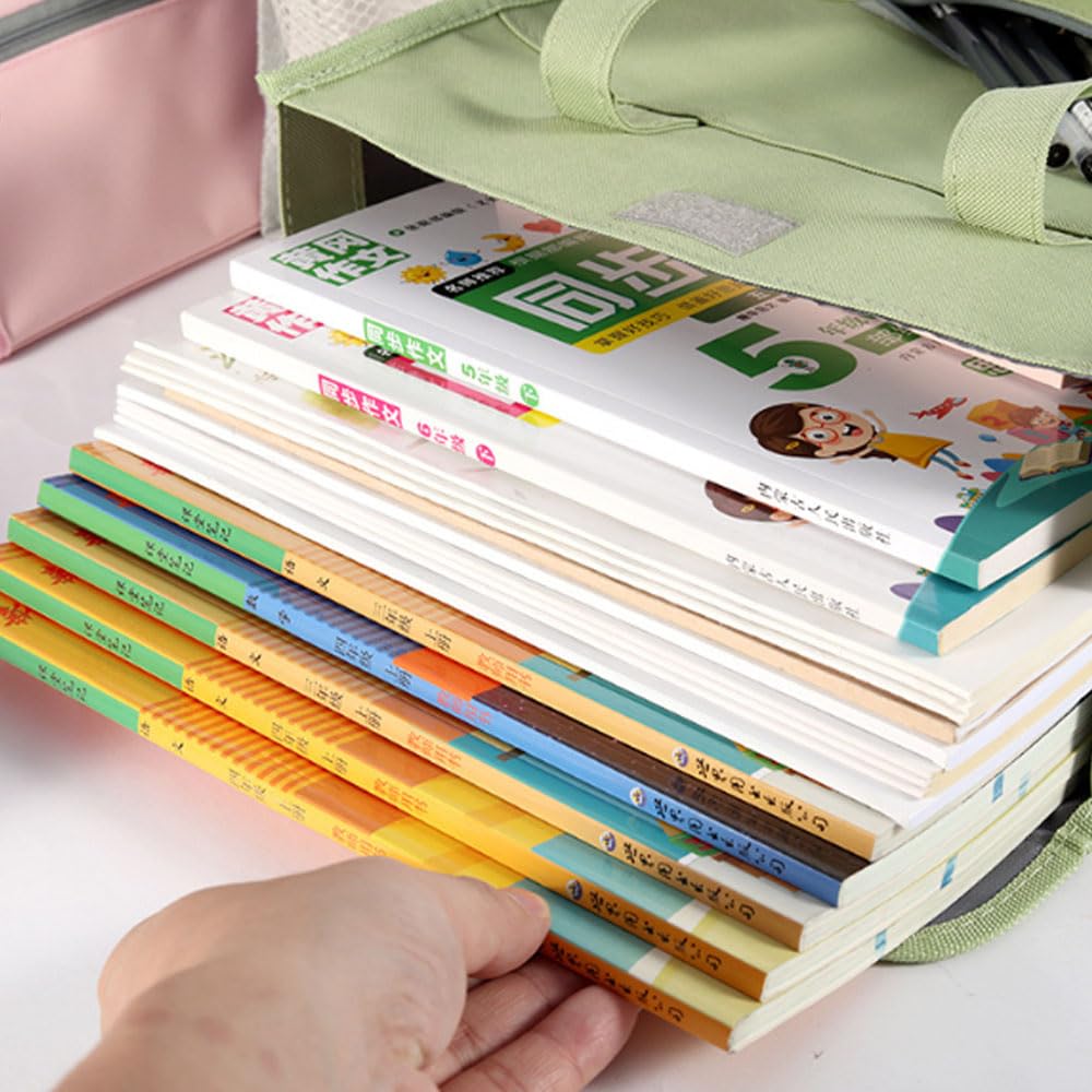 Portable A4 Document Bag - Waterproof Canvas File Tote with Zipper-CentralDepot247