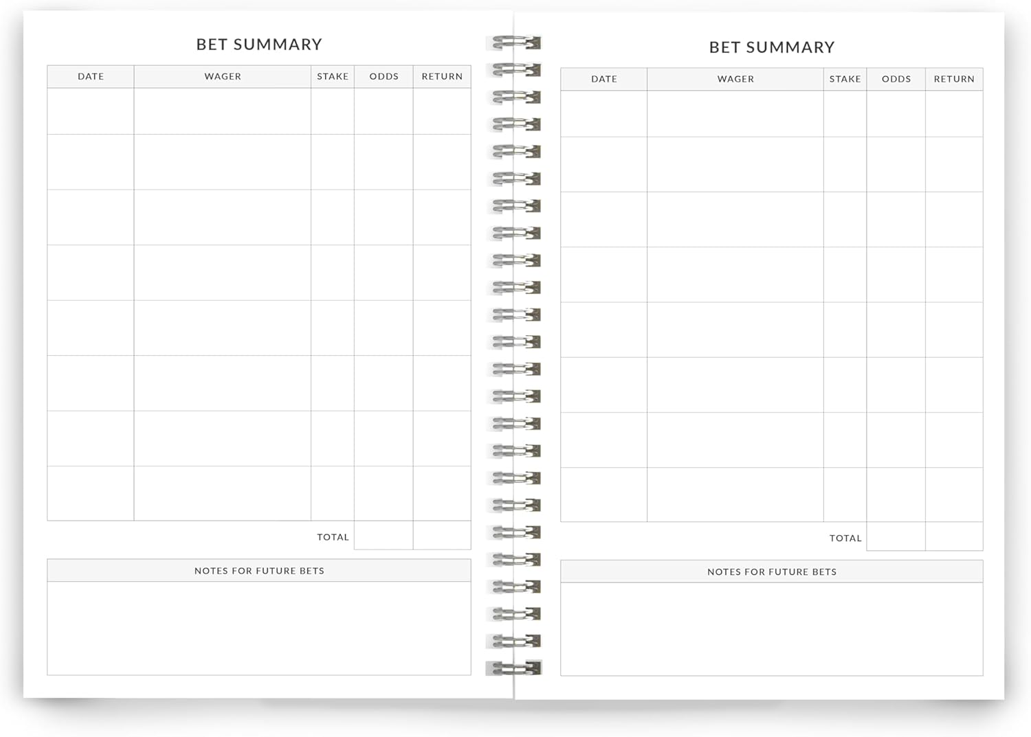 Sports Betting Logbook - Record Your Bets with Profit Tracker-CentralDepot247