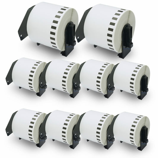Removable Labels Compatible with Brother DK-44205 - 62mm x 30.48m