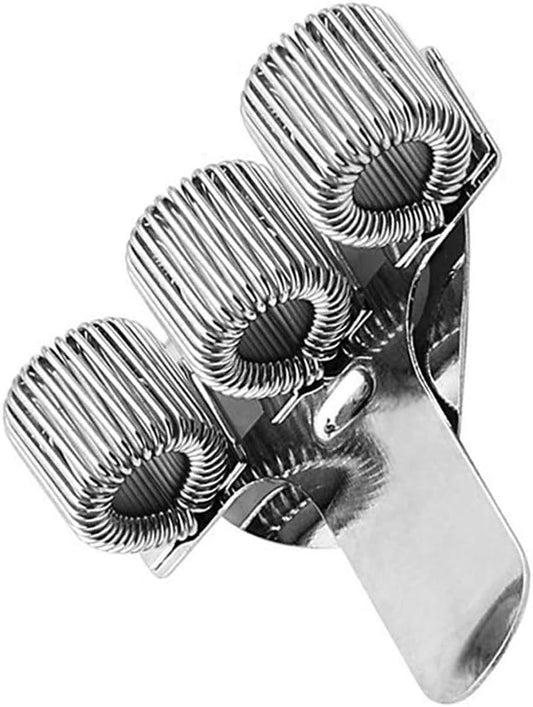 Triple Metal Pen Holder with Pocket Clip for Notebooks-CentralDepot247