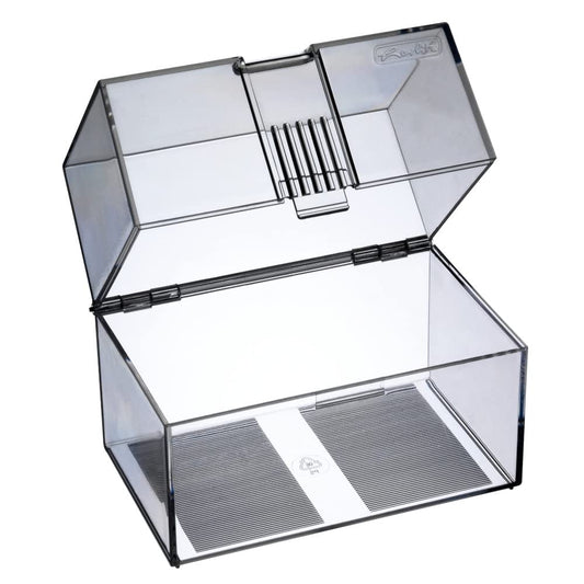 Plastic Index Card Box A7 - Clear Storage for 300 Cards-CentralDepot247