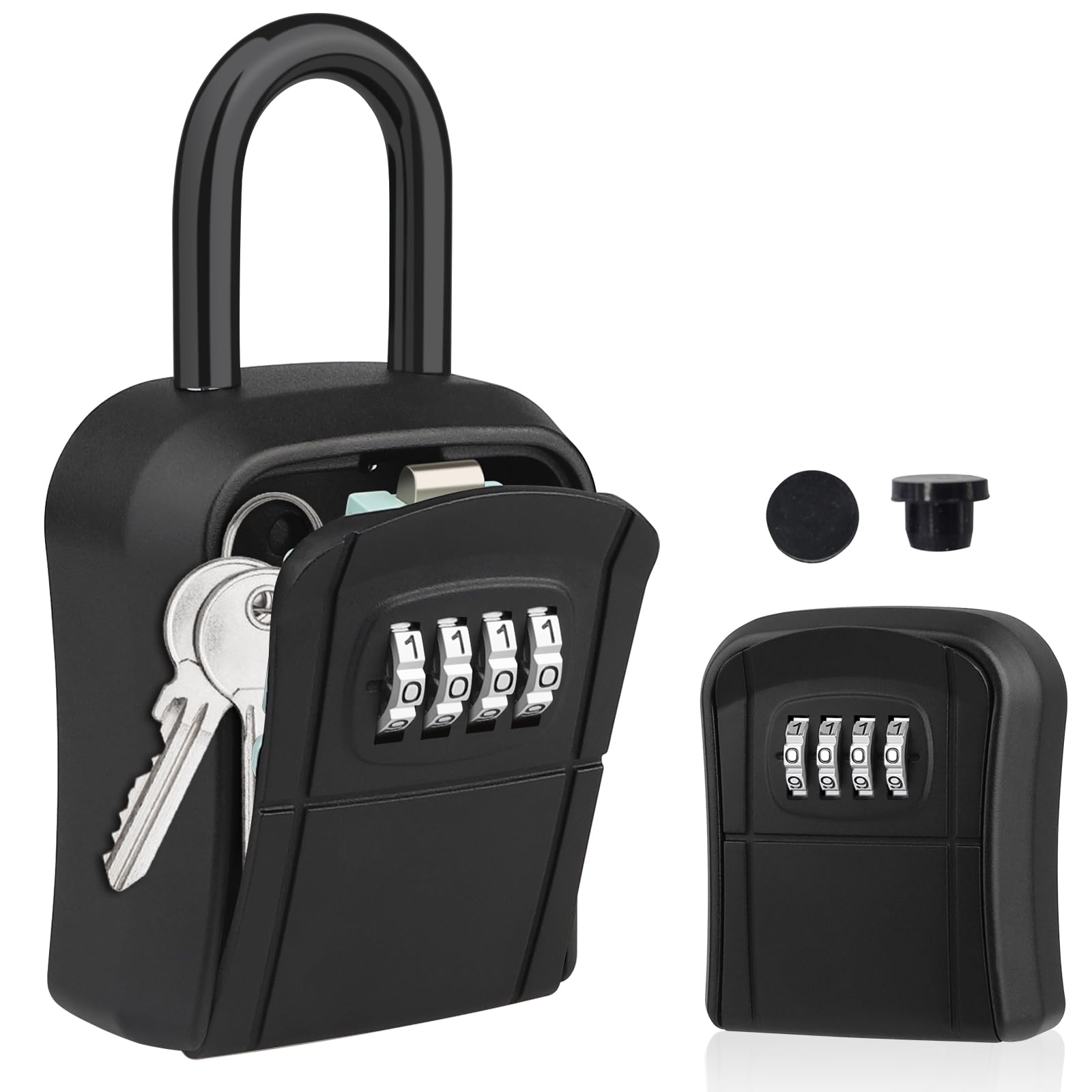Weatherproof Portable Key Safe - Up to 5 Keys Capacity