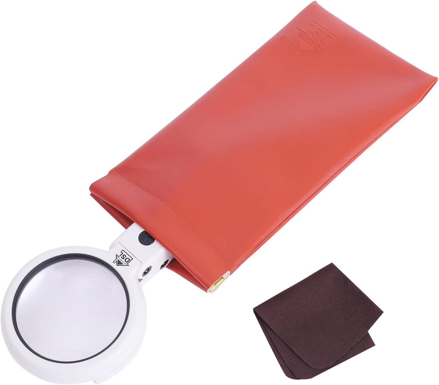 Portable Illuminated Magnifying Glass 5X 11X with LED Light-CentralDepot247