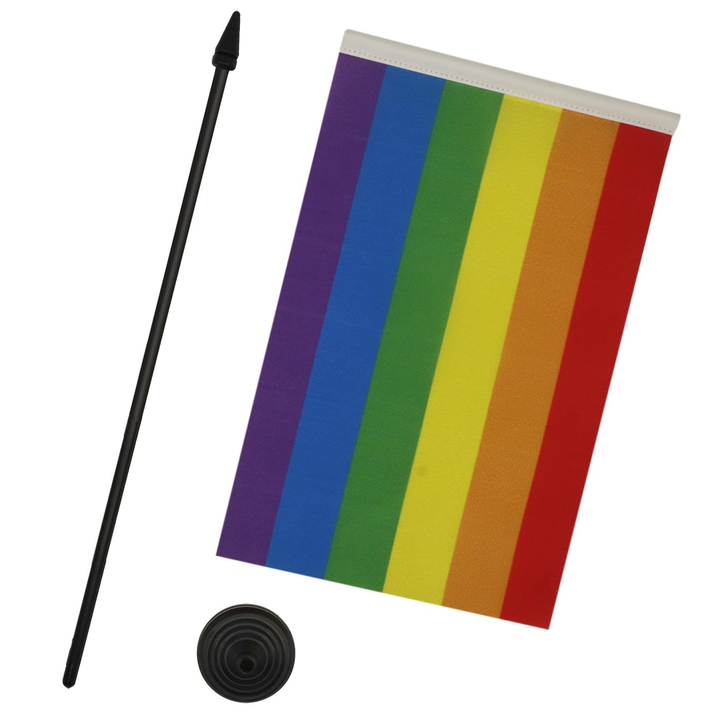Rainbow Table Flag 5'' x 8'' - Gay Pride Mini Desk Flag-CentralDepot247