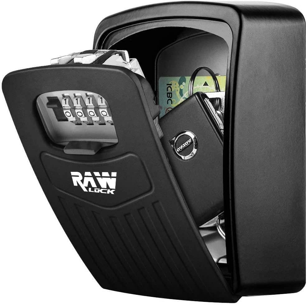 Extra Large Wall Mounted Key Safe Box - Heavy Duty Waterproof Storage