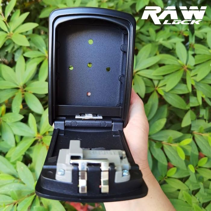 Extra Large Wall Mounted Key Safe Box - Heavy Duty Waterproof Storage