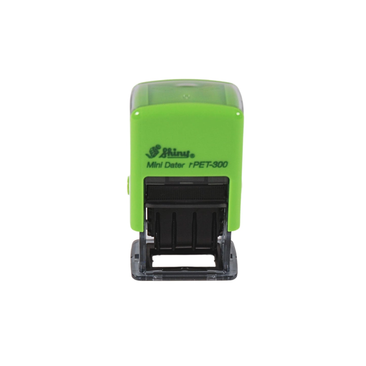Self Inking Date Stamp - 3.8mm Character Height, Green Ink
