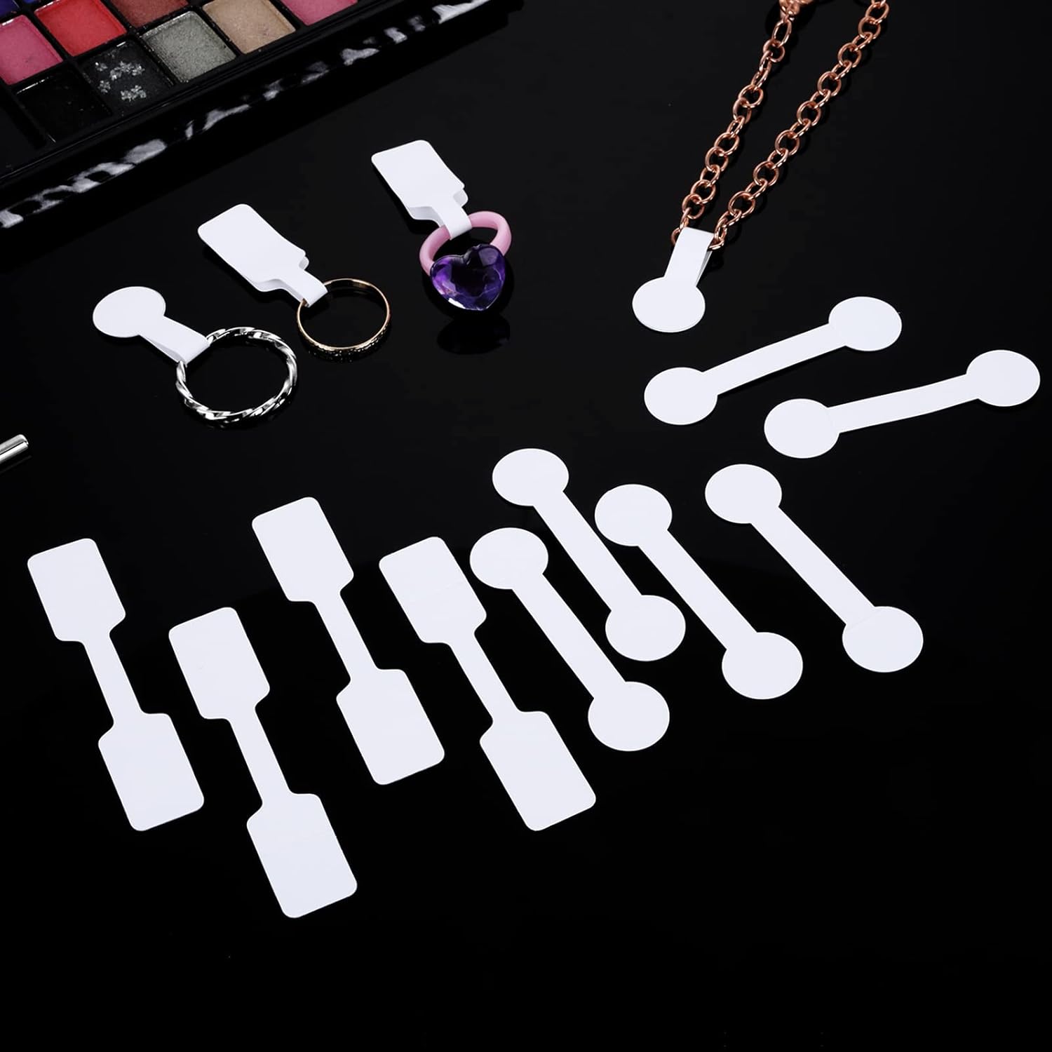 Prasacco 600 Pieces Blank Jewelry Price Stickers - Self Adhesive Tags