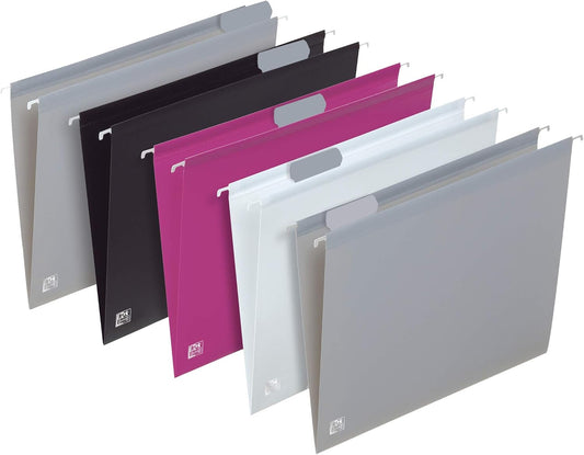 Trendy Elba Suspension Files for Drawers - Pack of 5 Assorted Colours