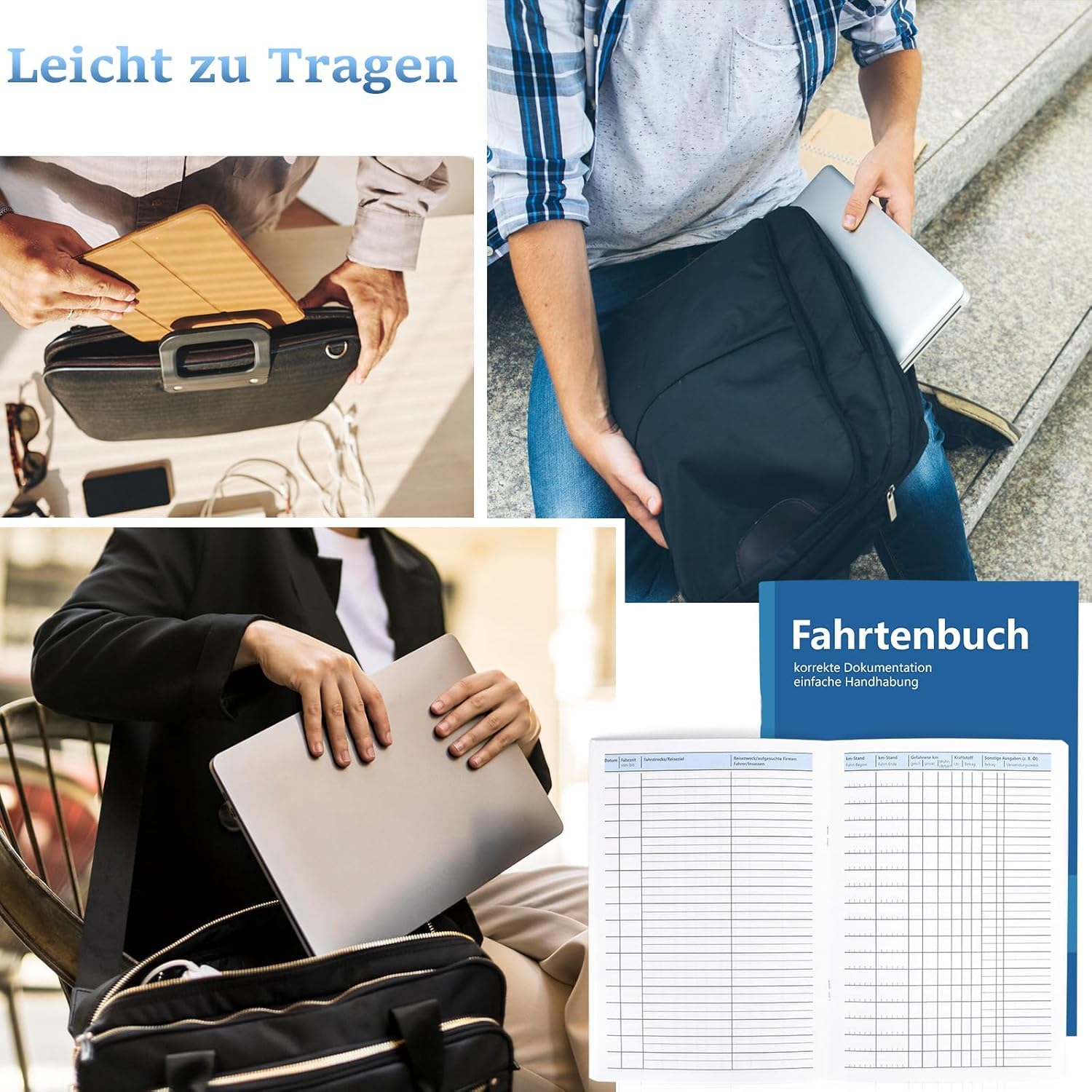 Set of 4 A5 Logbooks for Accurate Travel Record Keeping-CentralDepot247