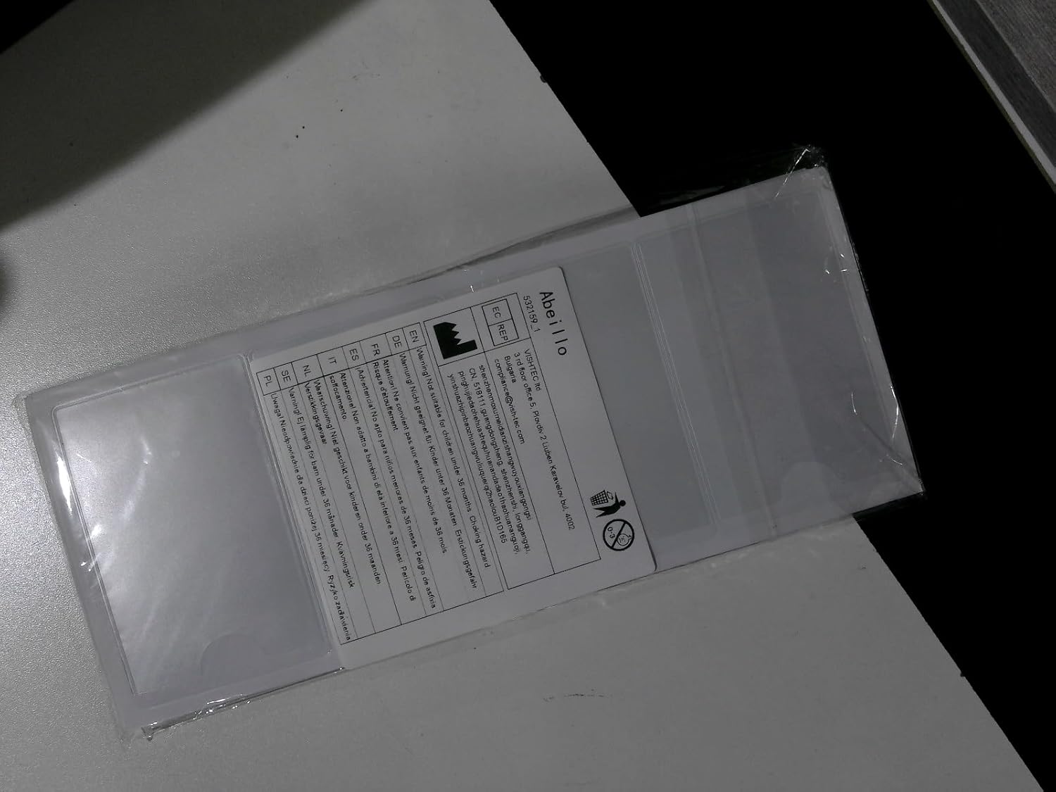 100 Pack Self-Adhesive Plastic Card Sleeves - 2 Sizes for Organizing