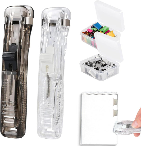 102PCS Clam Clip Dispensers with 100 Mixed Color Clips-CentralDepot247