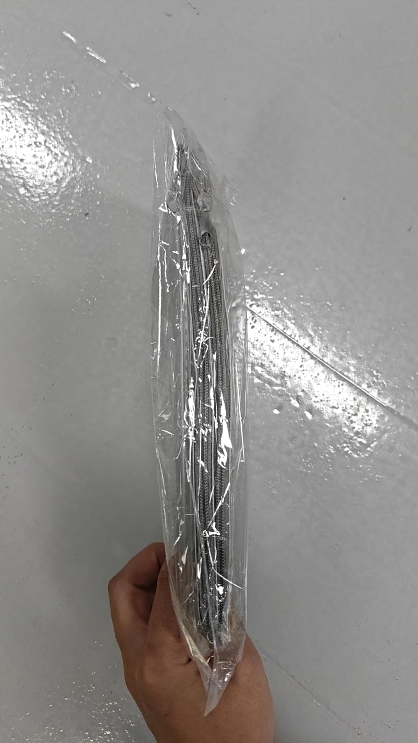 4Pcs Zipper Money Bags - Clear Cash Organizer in 4 Colors