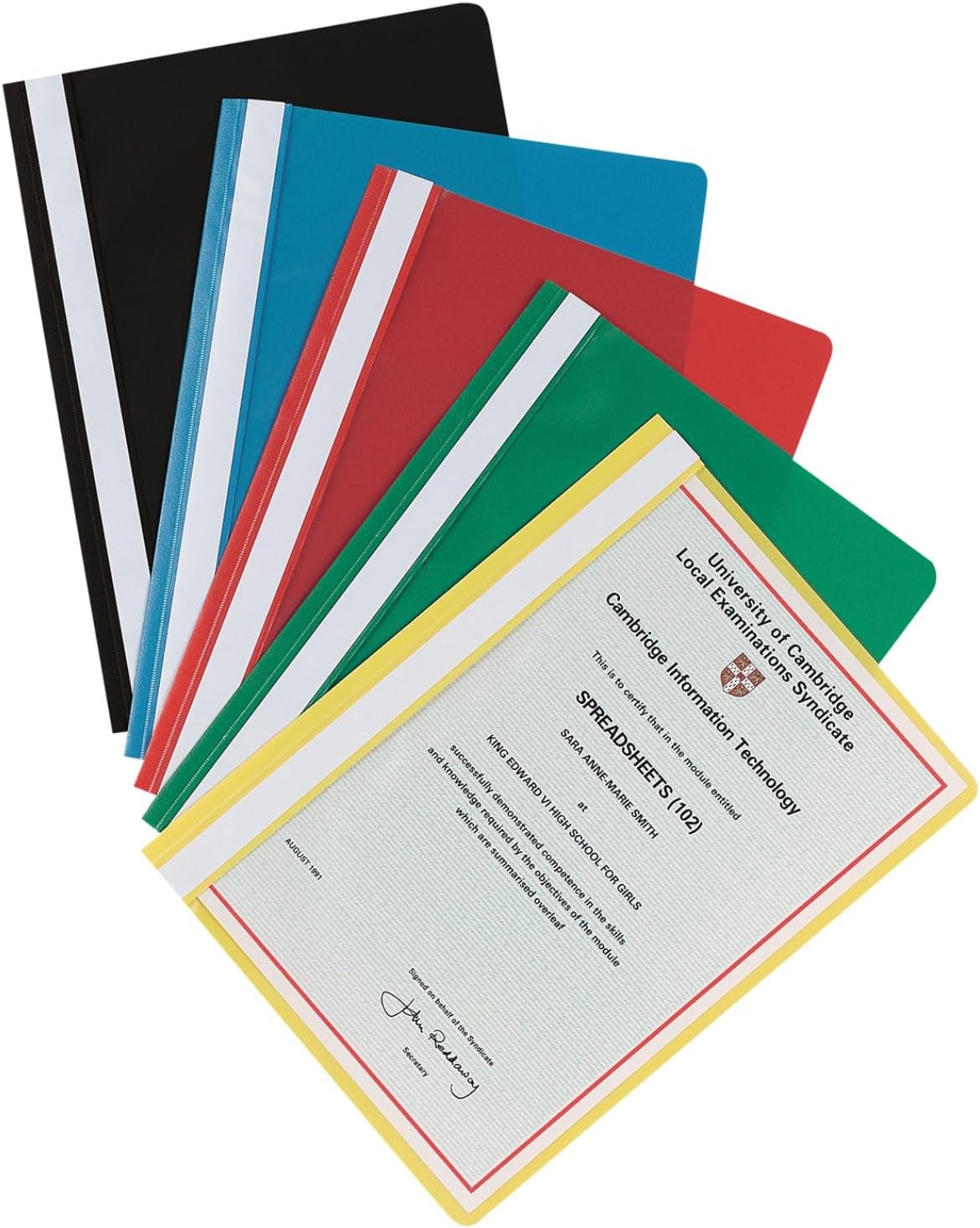 Q-Connect A4 Project Folder - Green (Pack of 25)
