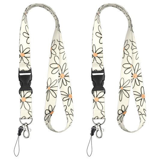 Uniclife 2 Pack Cute Lanyards for Neck