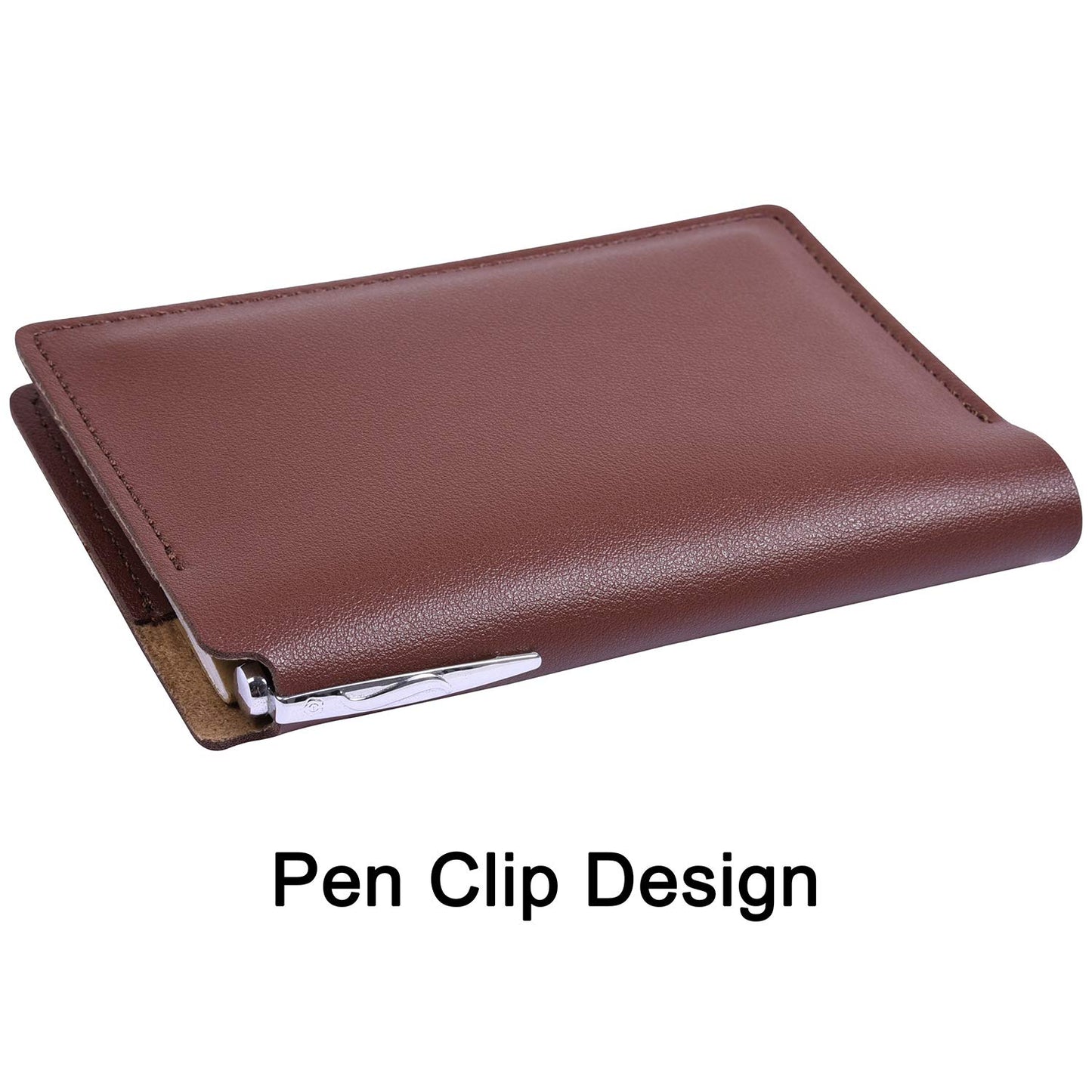 PU Leather Journal Cover 2 Pack for 3.5" x 5.5" Notebooks - Blue-CentralDepot247