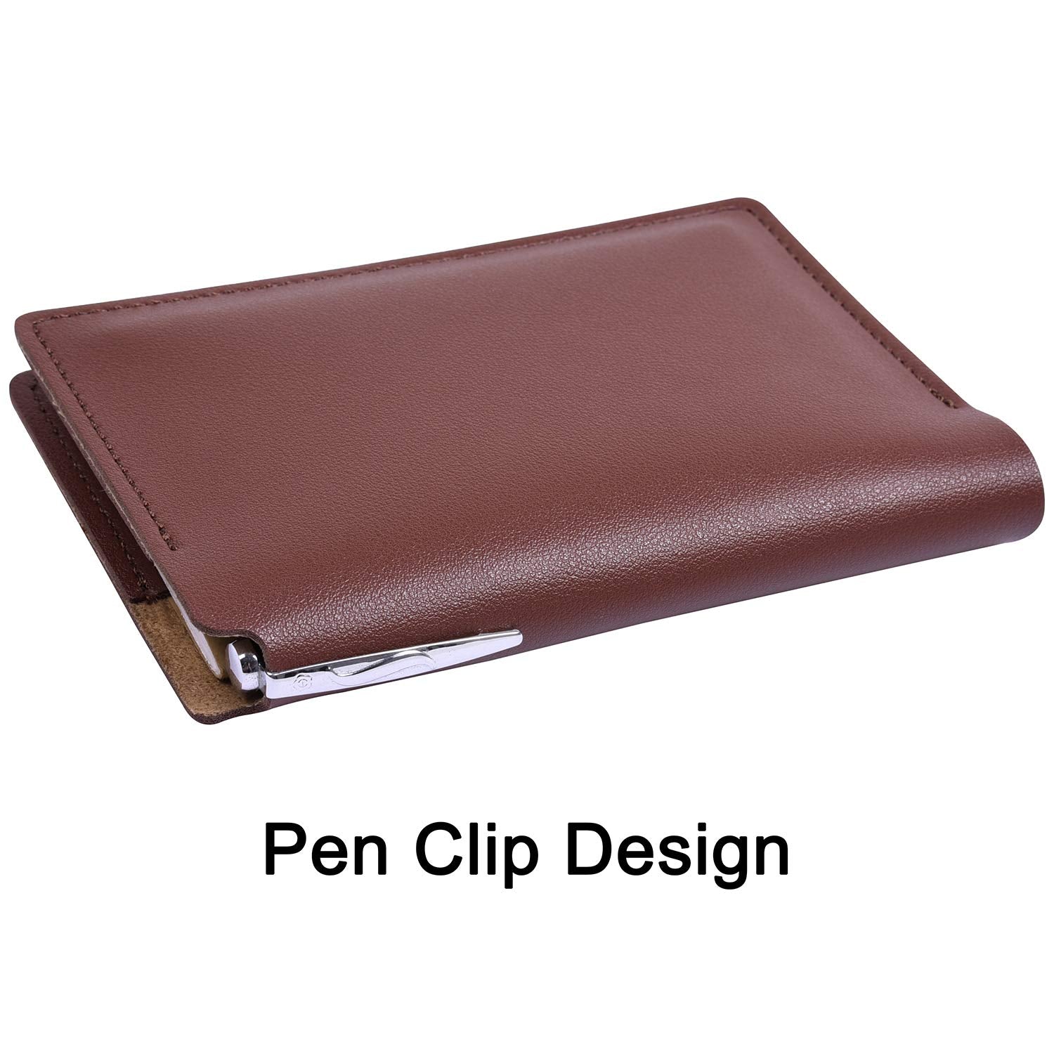 PU Leather Journal Cover 2 Pack for 3.5" x 5.5" Notebooks - Blue-CentralDepot247