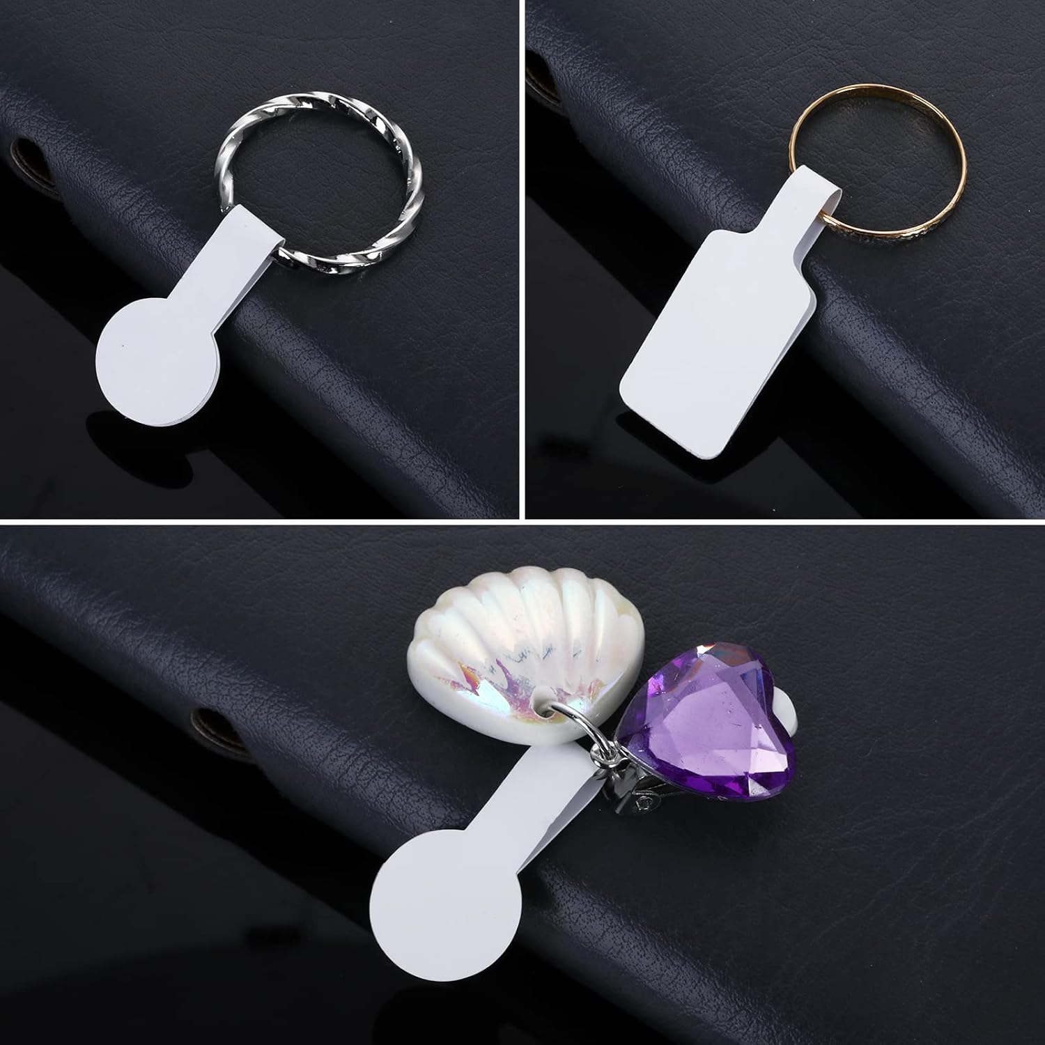 Prasacco 600 Pieces Blank Jewelry Price Stickers - Self Adhesive Tags