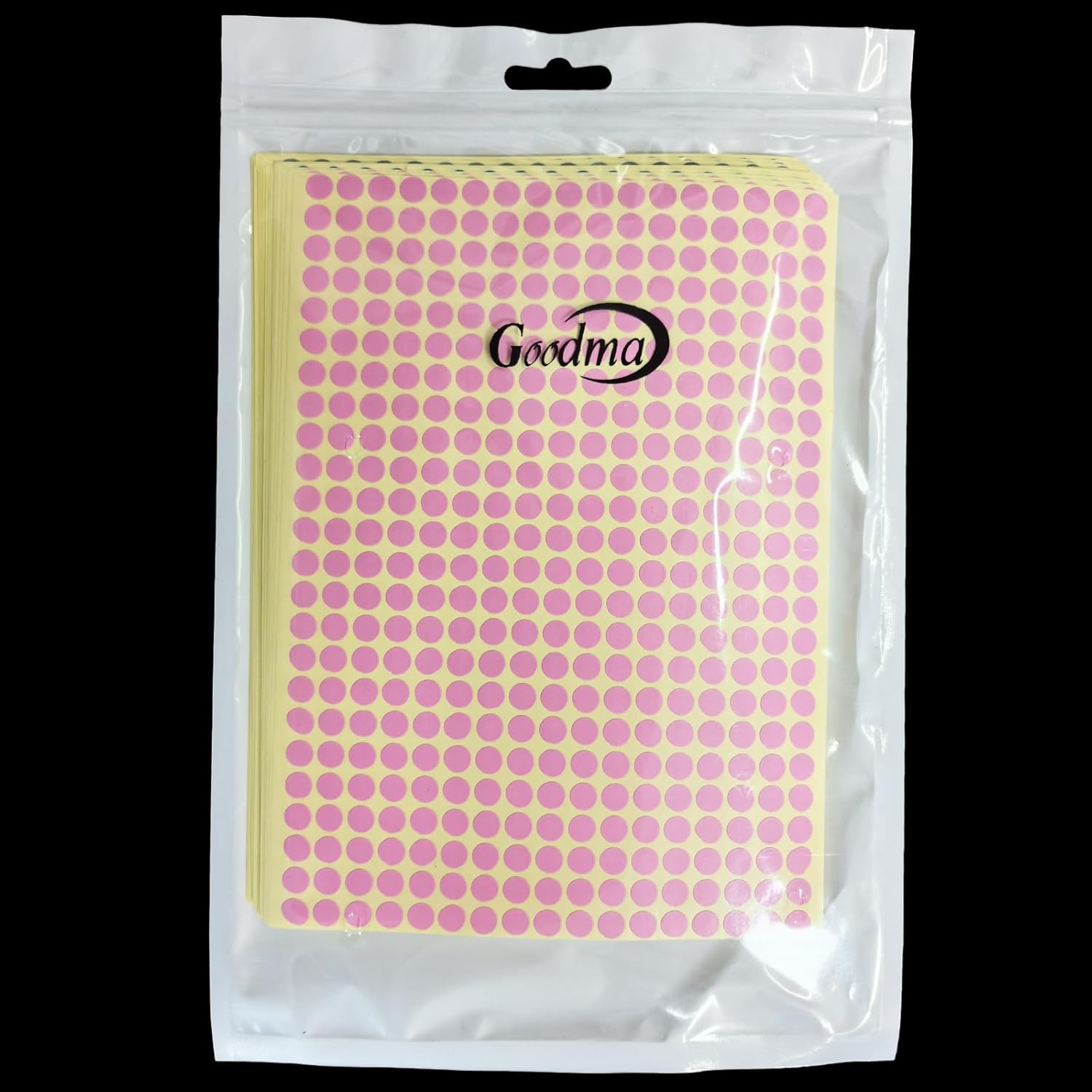 Removable Sticky Color Coding Labels, 6mm, 12 Colors, 14688 Dots