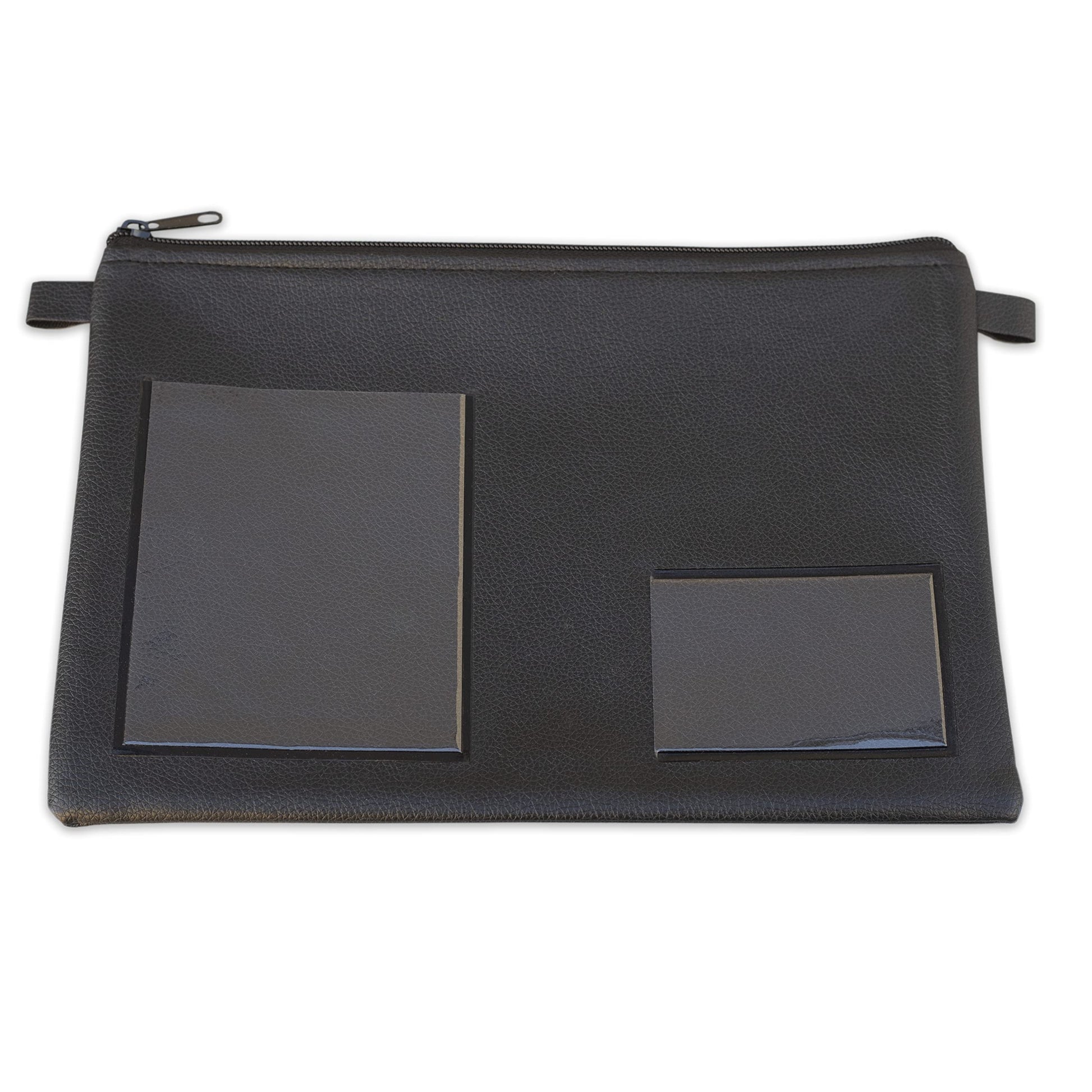 Vehicle Document Case - Faux Leather, 30 x 20 cm, Black-CentralDepot247