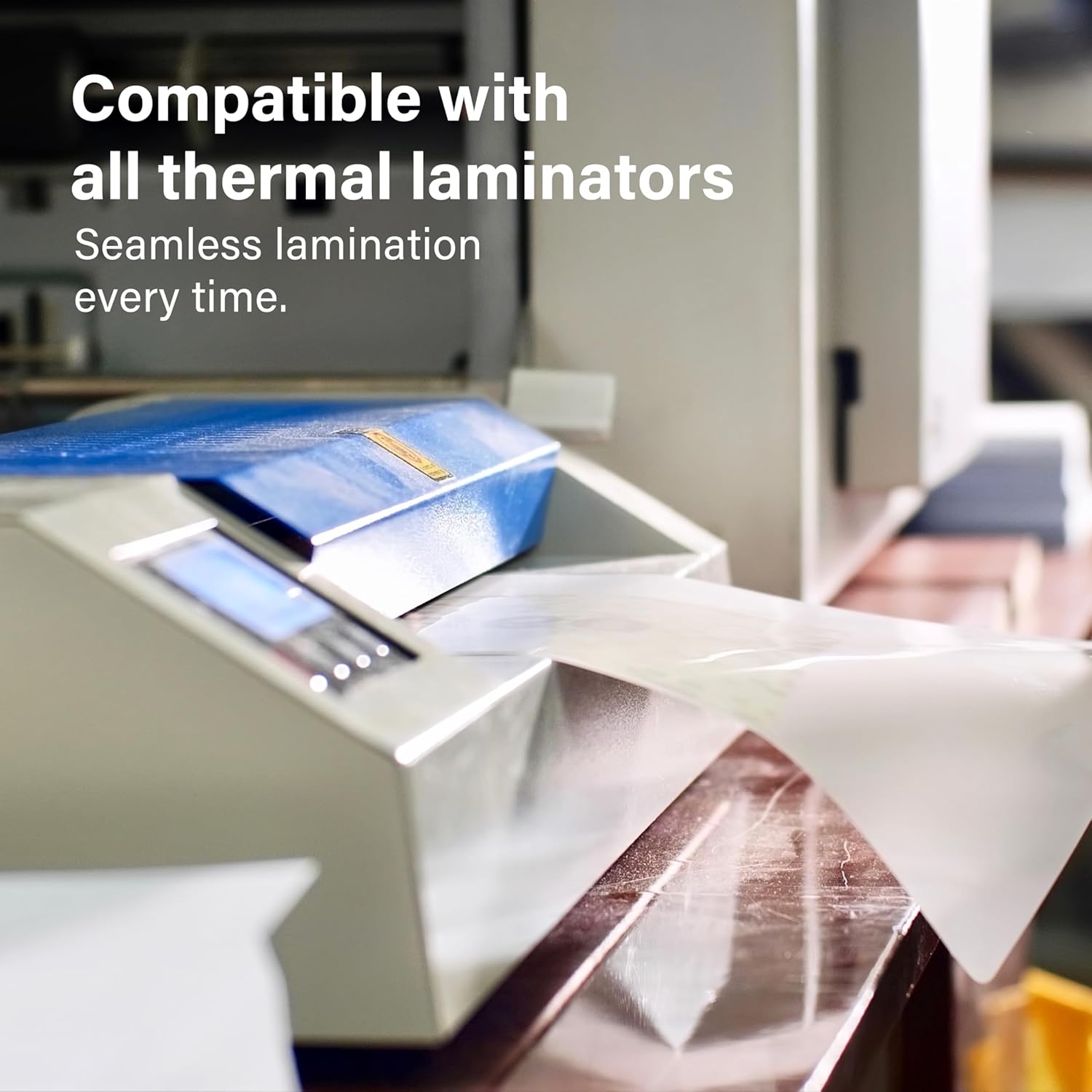 100 x A4 Gloss Laminating Pouches - 150 Microns, Clear Sleeves