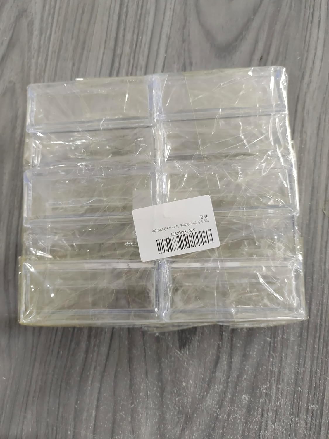 10 Pack Acrylic Business Card Holders - Clear Desk Display Stands-CentralDepot247